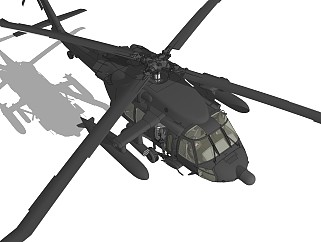 超精细<em>直升机</em>模型 Helicopter(10)